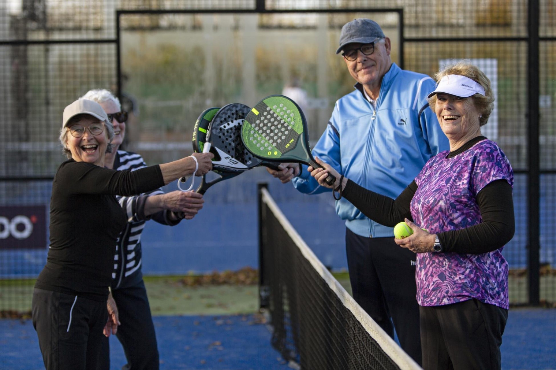 Samen fit met Oldstars Padel