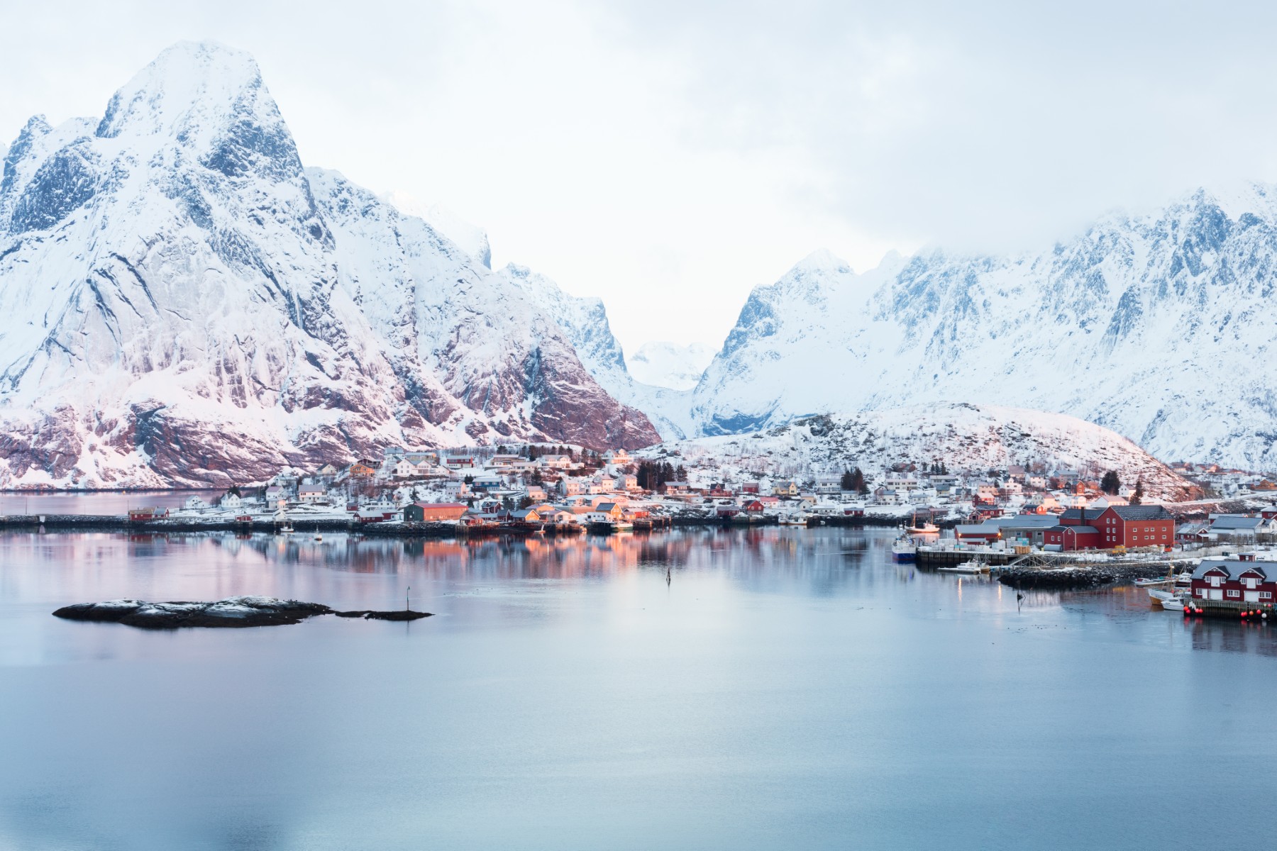Sunrise at Reine Lofoten, Norway