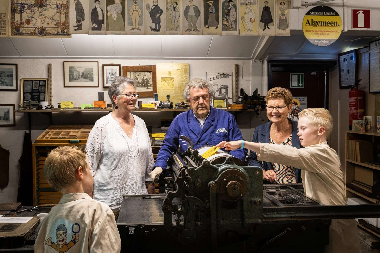Drukkerij Ambachten Museum Veluwe Speelgoed Aangepast
