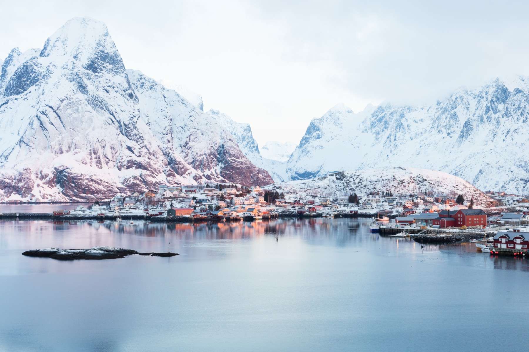 Sunrise at Reine Lofoten, Norway